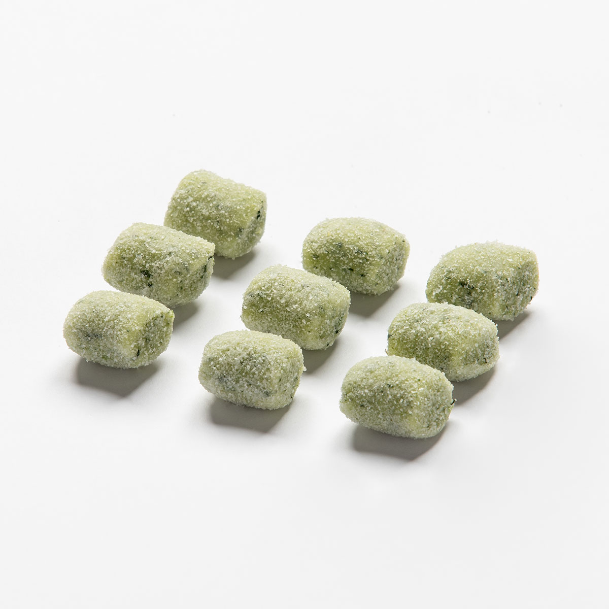 Gnocchi patate caserecci verdi taglio irregolare